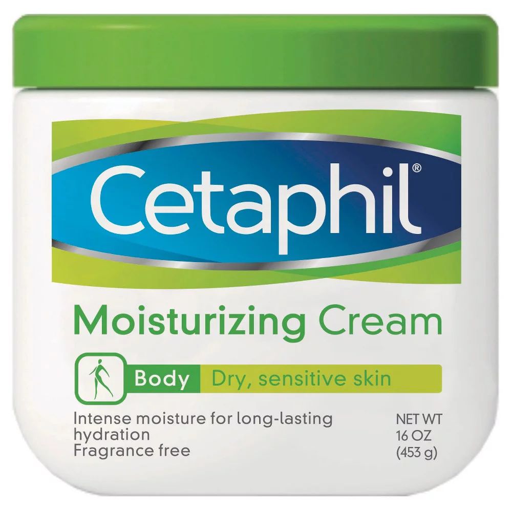 Cetaphil Moisturizing Cream for Dry, Sensitive Skin, Body, 16 oz | Walmart (US)