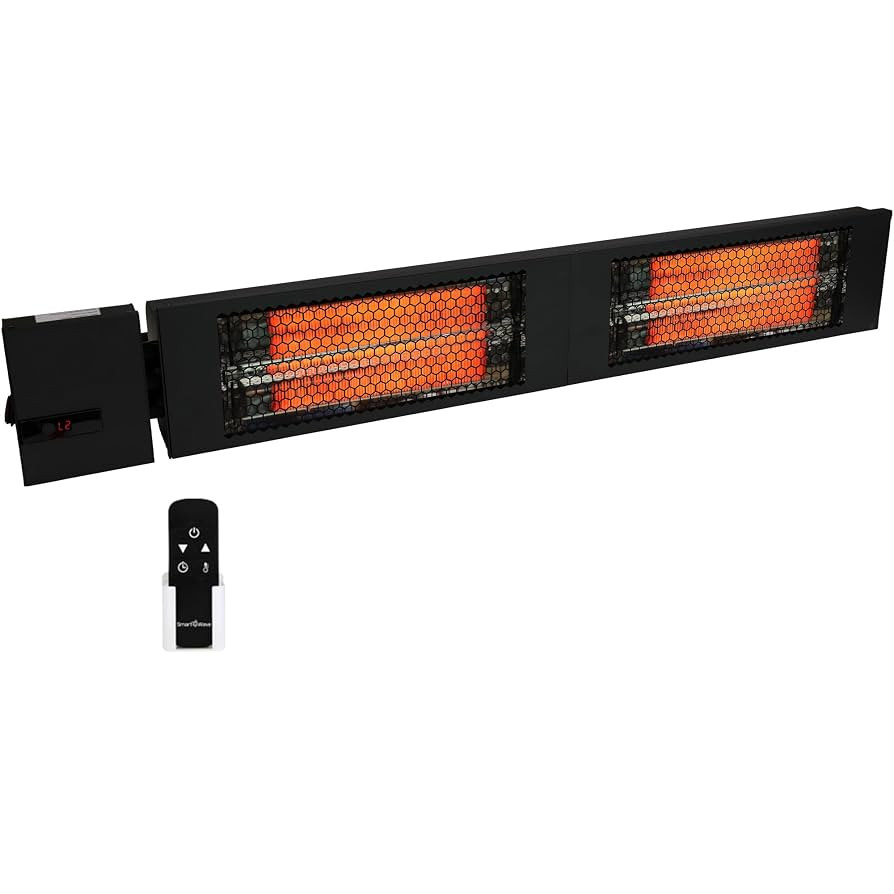 KING RKX2430-RMTX-BLK Electric Indoor/Outdoor Infrared Radiant Heater w/Remote, 42", 3000W / 240V | Amazon (US)
