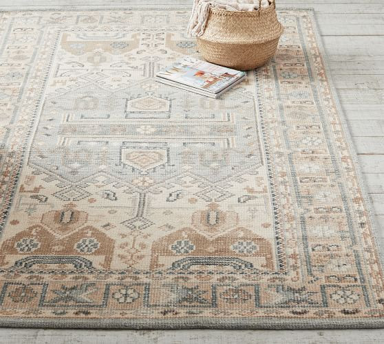 Nicolette Hand-Knotted Wool Rug | Pottery Barn (US)