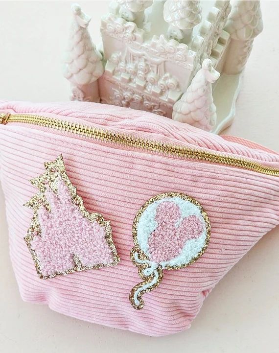 Pastel Magical Castle and Mouse Fanny Packs - Etsy | Etsy (US)