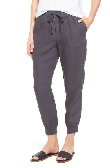 Caslon® Linen Jogger Pants (Regular & Petite) | Nordstrom | Nordstrom