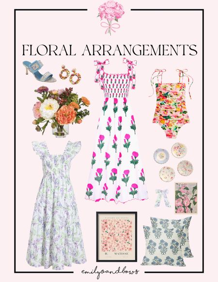 Floral arrangements!💐 Share some light summer inspo!