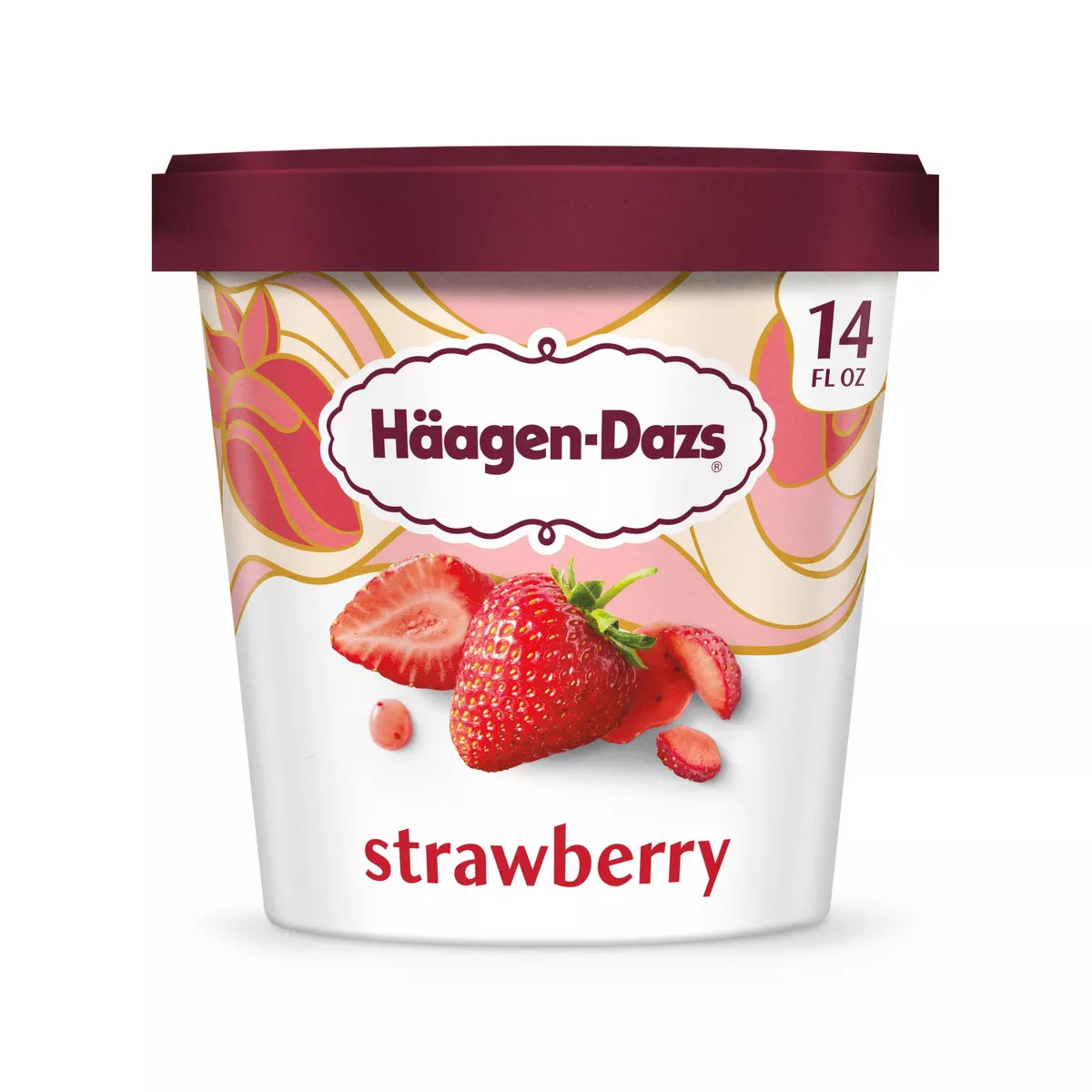 Haagen-Dazs Strawberry Ice Cream - 14oz | Target