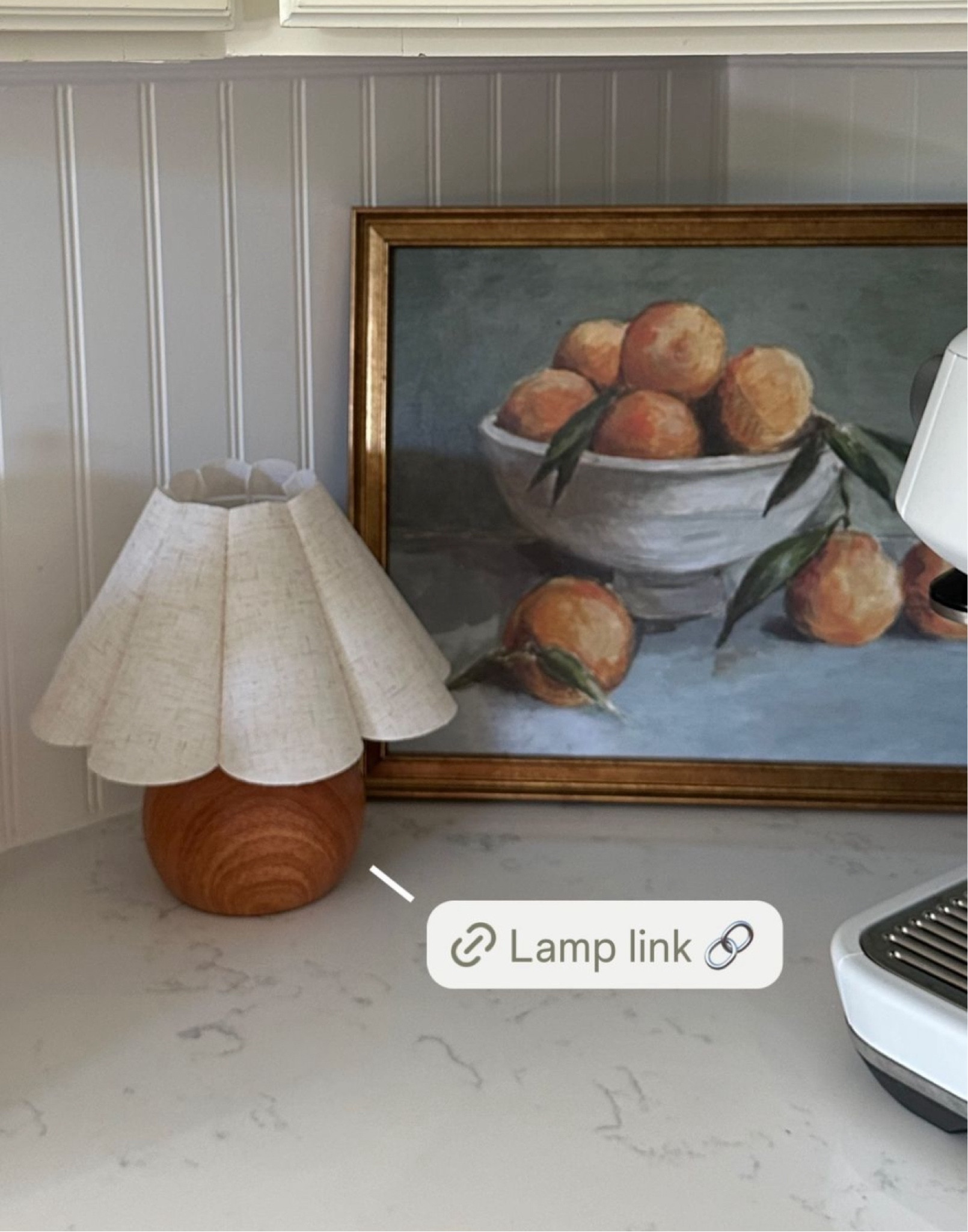 Cozy Kitchen Coffee Area ☕️ Espresso Machine, Painting, & Lamp 

#LTKCyberWeek #LTKGiftGuide #LTKHome