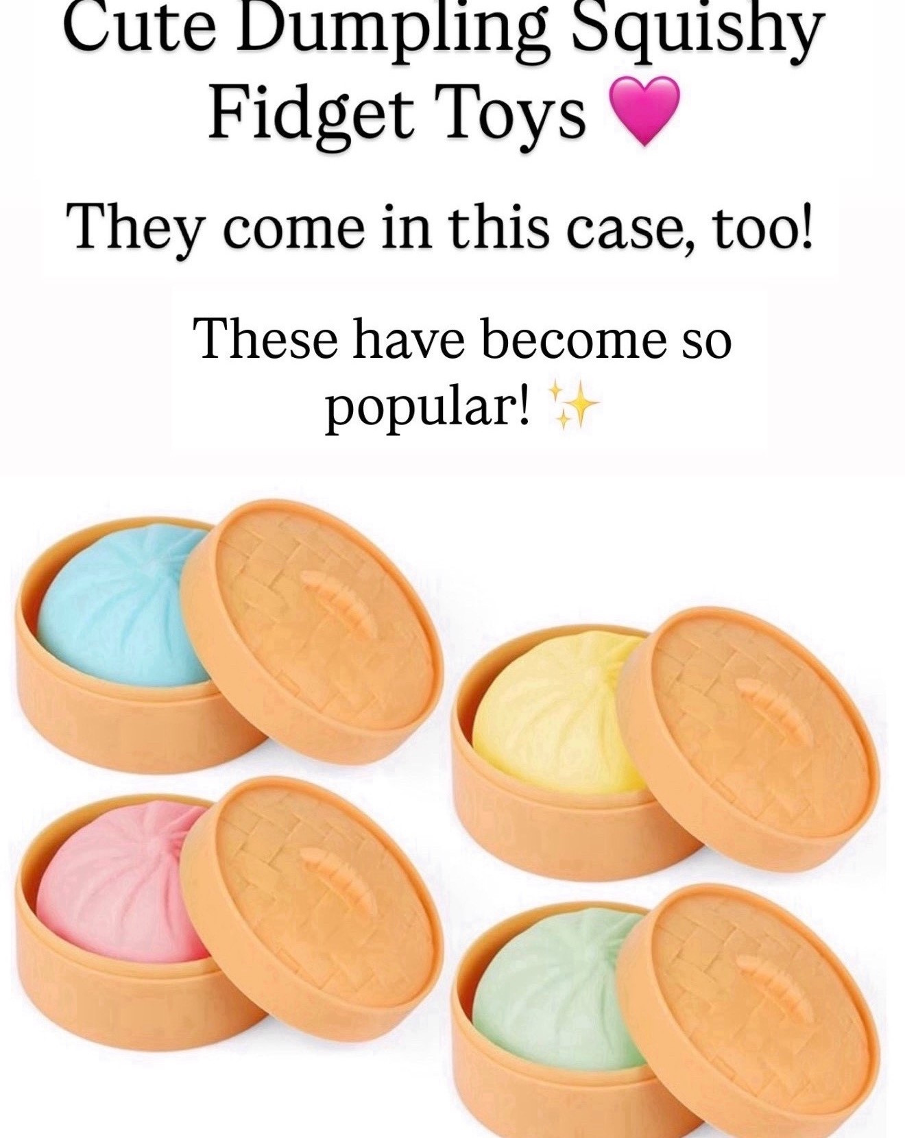 Dumpling squishy toys

#LTKKids