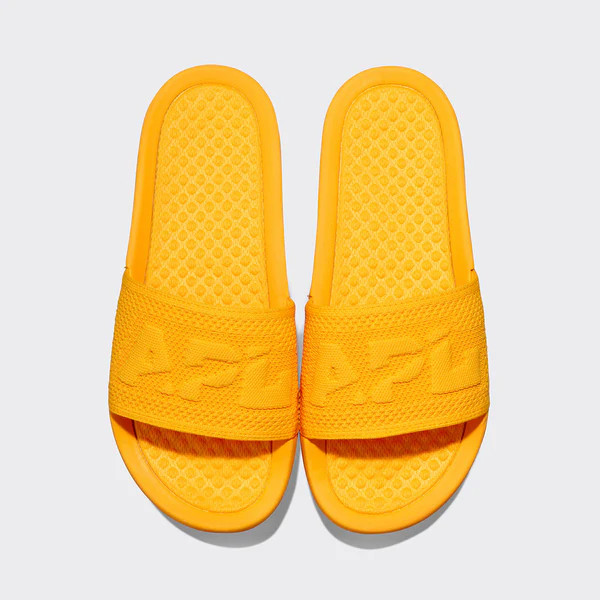 Women's Big Logo TechLoom Slide Mango | APL
