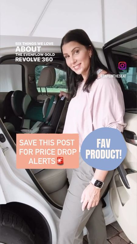 What we love about the Evenflo Gold Revolve 360 Extend car seat! 

Remember, the best car seat is the one you use safely every time! 

Be sure to ❤️ the seat from each retailer and turn on notifications from the LTK app for price drop alerts! 

Babies | car seat | baby registry | baby must have | swivel car seat | rotating car seat 

#LTKfamily #LTKbump #LTKbaby