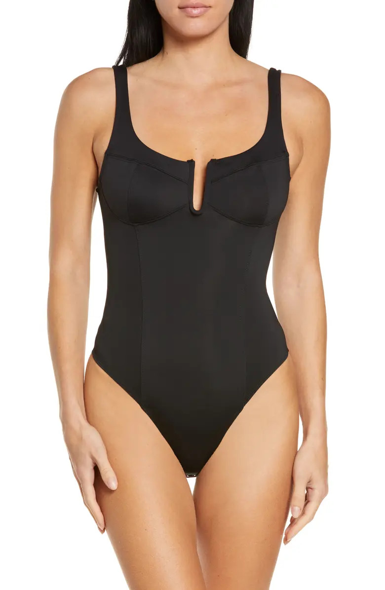 Good American Scuba Corset Bodysuit | Nordstrom | Nordstrom