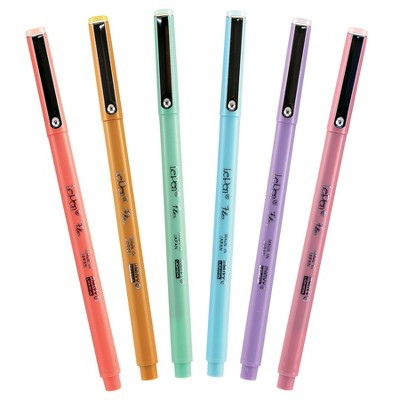Marvy Uchida® Le Pen® Flex Brush Tip Pens, Pastel Colors, Set of 6 | Target