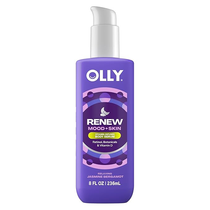 Amazon.com : OLLY Renew Body Lotion-Serum with Vitamin D, Retinol & Botanicals – Nourishing Cle... | Amazon (US)