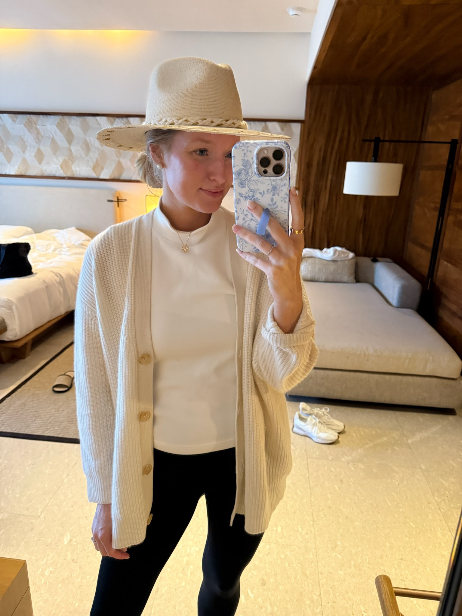 Travel home outfit! I made this gorgeous hat while I was in Cabo! Vacation outfits // travel outfits // comfortable outfits // athleisure // 

#LTKTravel #LTKStyleTip #LTKSeasonal
