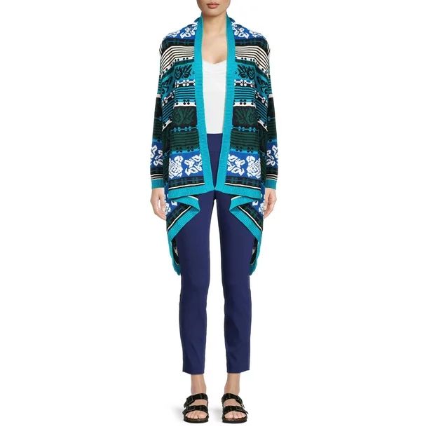 The Pioneer Woman Blanket Cardigan Sweater, Women's | Walmart (US)