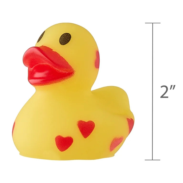 Mini Ducks Party Favors, Multicolor, 6 Count, Valentine's Day by Way To Celebrate | Walmart (US)