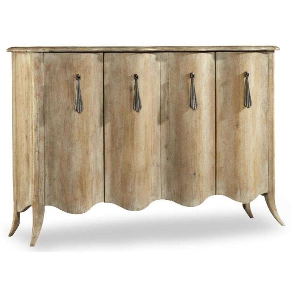 Hooker Furniture Melange Draped Sideboard in Light Wood | Amazon (US)