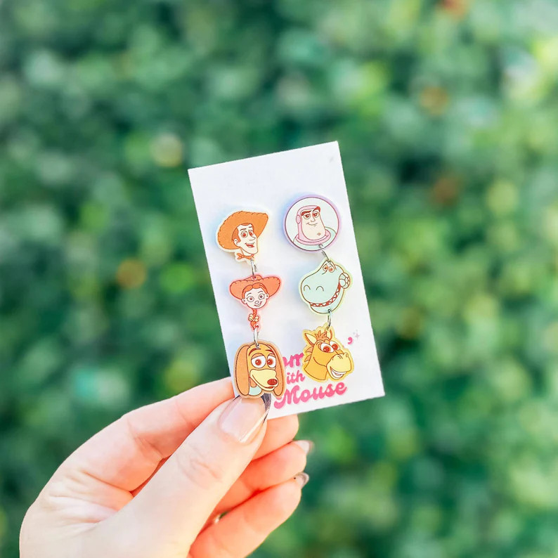 Toy Story Earrings - Etsy | Etsy (US)