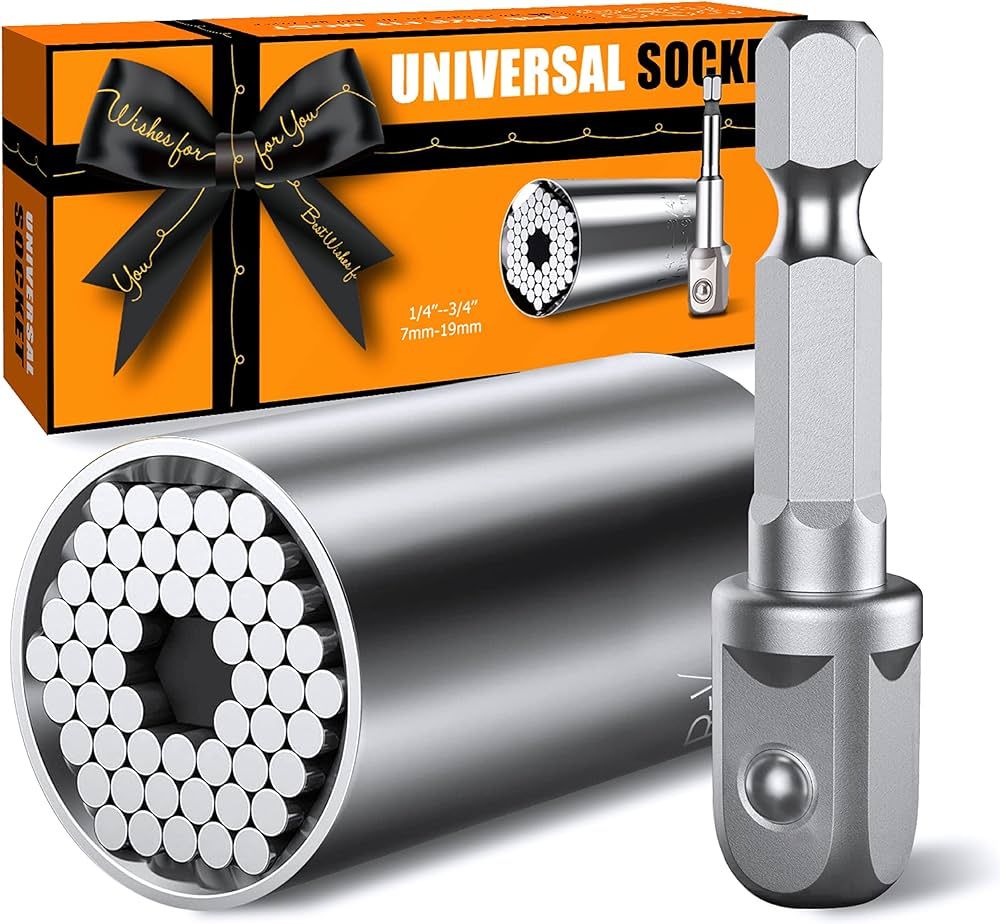 Super Universal Socket Tools Gifts for Men - Stocking Stuffers for Men Women Him Adults,Mens Chri... | Amazon (US)