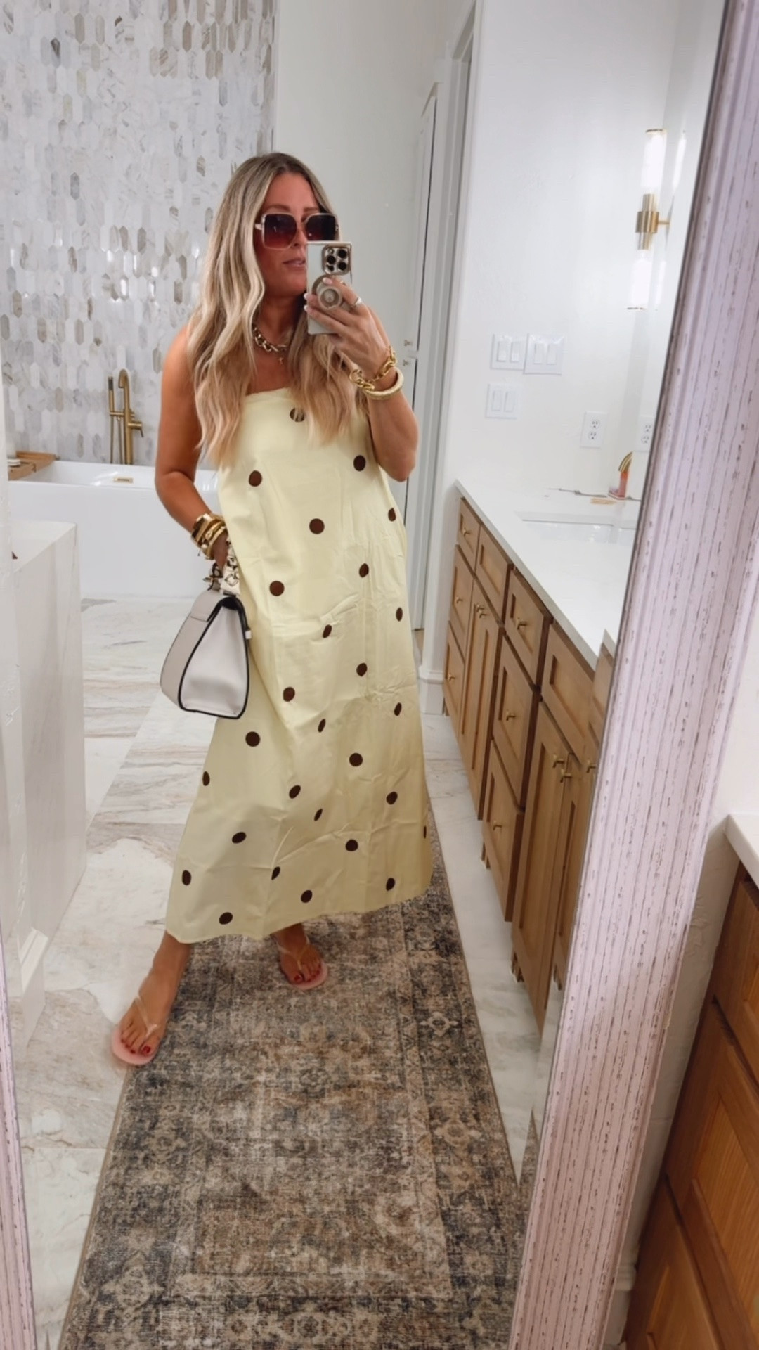 Maxi dress fits true to size. We’d medium 8. White dress. Lake outfit. Memorial weekend. July 4th. Walmart. Spring shoes. Addidas. Samba. Mary Jane. Travel outfits. Vacation outfits beach. Zimmermann. Aerie. Travel outfit. Beach outfit. Linen pants. Skirt fits true to size. Graduation dresses. Graduation outfit. Wedding guest dress. Summer wedding guest. Vacation outfits. Resort wear. Summer outfits. Workwear. Mother’s Day outfit. All fit true to size. Workout outfits. Summer outfits. Madewell looks for less. Walmart fashion. 
Travel outfits. Memorial Day weekend outfit. July 4th outfits. Lake outfit. Shorts. Alo looks for less. Athleisure. Walmart. Walmart fashion. Springoutfits 2036. Workout. Sports Lon outfit. Lululemon. Freee people. Sized up one size to large in the romper for this comfy fit. White button down. Shorts. . Travel outfits. Spring fashion. 2026. Aerie. Plus
 size fashion. Vacation outfit. Spring outfits 2026. Sports outfit. Spring outfits 2026. Spring fashion. Easter. Jumpsuit. Romper. Memorial Day