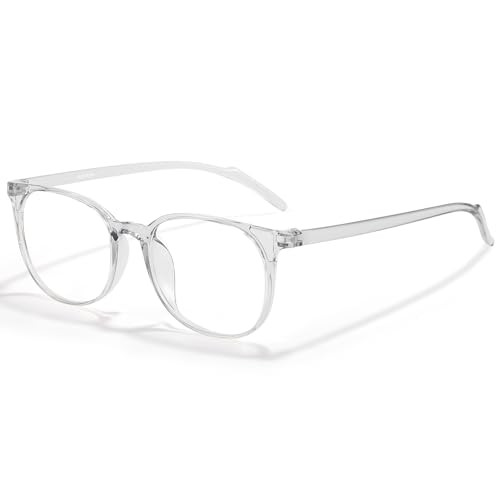 ANRRI Blue Light Blocking Glasses Round Lightweight Eyeglasses Frame Filter Blue Light Computer G... | Amazon (US)