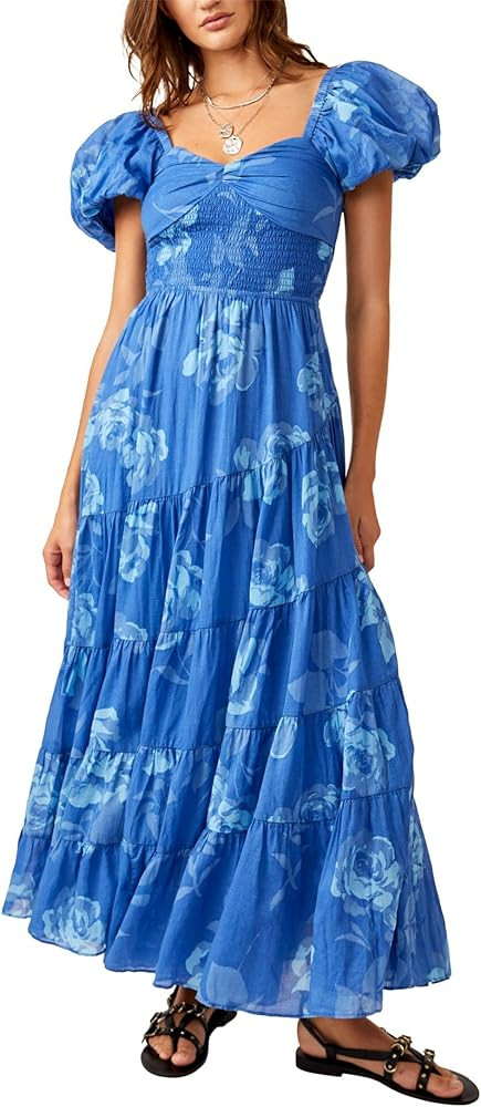 Free People Women's Short Sleeve Sundrenched | Amazon (US)