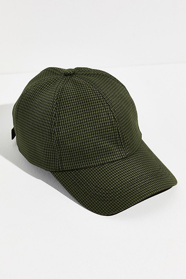 Micro Houndstooth Baseball Hat | Free People (Global - UK&FR Excluded)