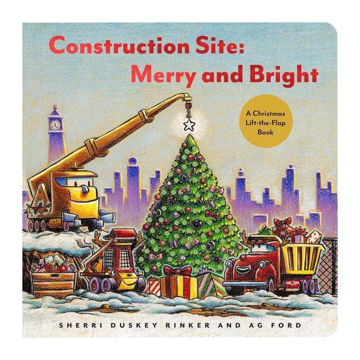 Construction Site: Merry and Bright - (Goodnight, Goodnight Construction Site) by  Sherri Duskey ... | Target