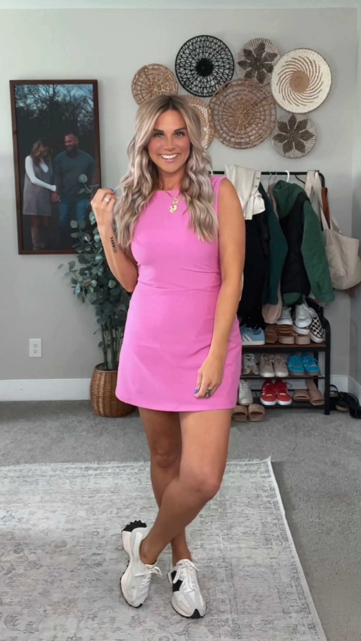 Will be living in this YPB sculptLUX slash pink mini dress form Abercrombie this summer!💗 The best part? It’s a SKORT with a pocket to hold your phone😳 Comes in 5 colors and fits TTS. Style it with sneakers and a jean jacket and chunky jewelry to look stylish but comfy! Spring outfit, summer outfit, athleisure outfit inspoired

#LTKfindsunder100 #LTKfitness #LTKSeasonal