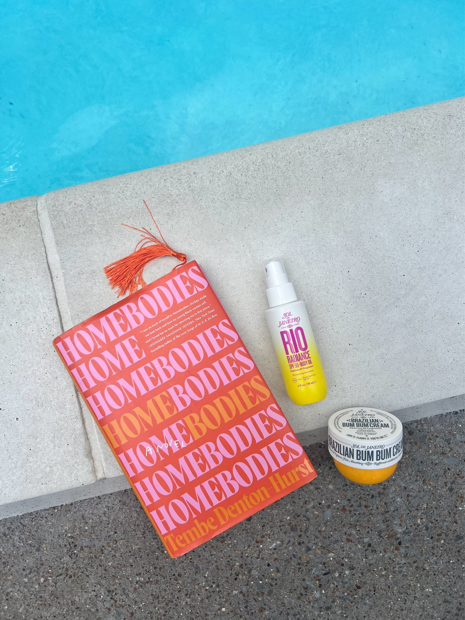 Travel pool essentials ❤️ Bum Bum cream for hydration and Body Oil for sun protection! 

#LTKBeauty #LTKTravel