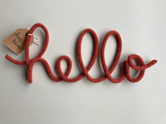 Knitted Name | Etsy | Etsy (US)