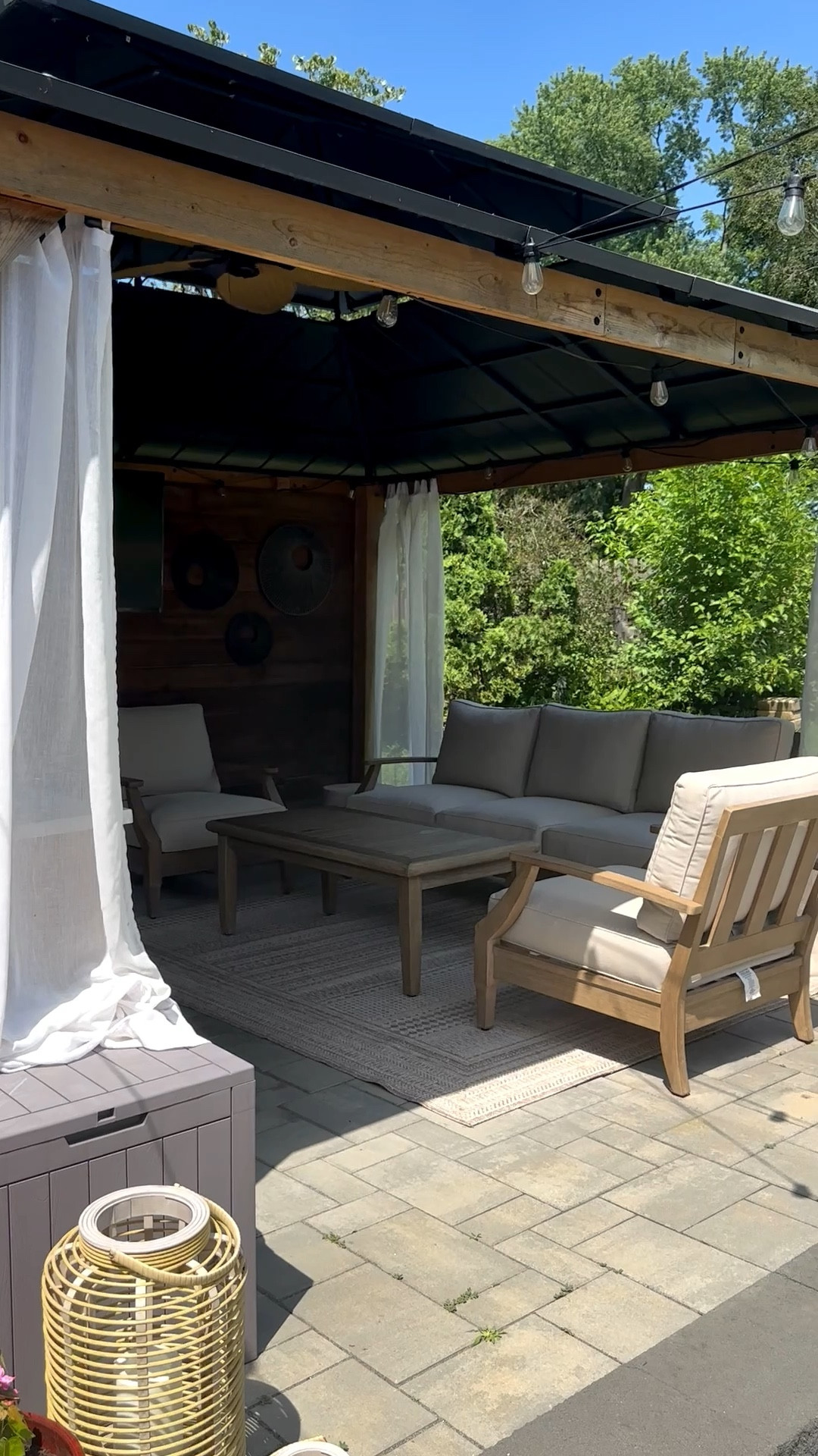 We’re getting closer! Who’s getting in the groove for their outdoor spaces??? 
I love this furniture. It makes a statement but it’s classy and neutral and so elevated  

#LTKHome #LTKSeasonal #LTKSpringSale