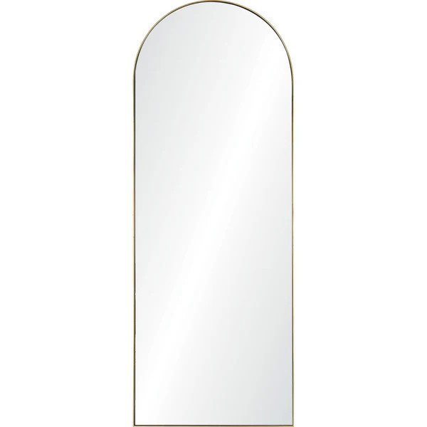 Thatcher Gold Floor Mirror | Winnoby 
