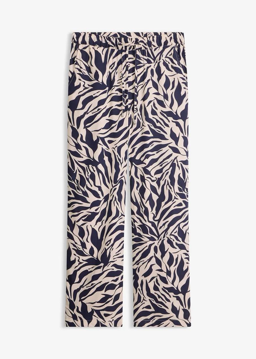 Schlupfhose aus flie\u00dfender Viskose | Bonprix DE