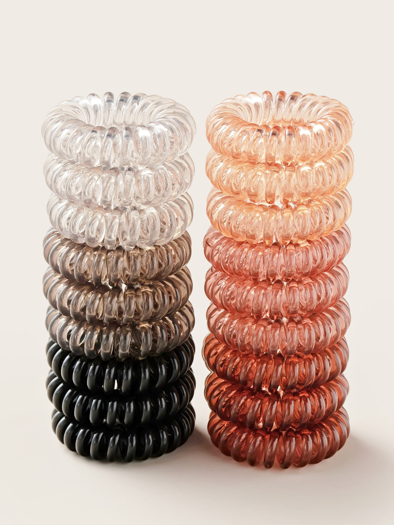 18pcs Coil Wire Hair Tie | SHEIN