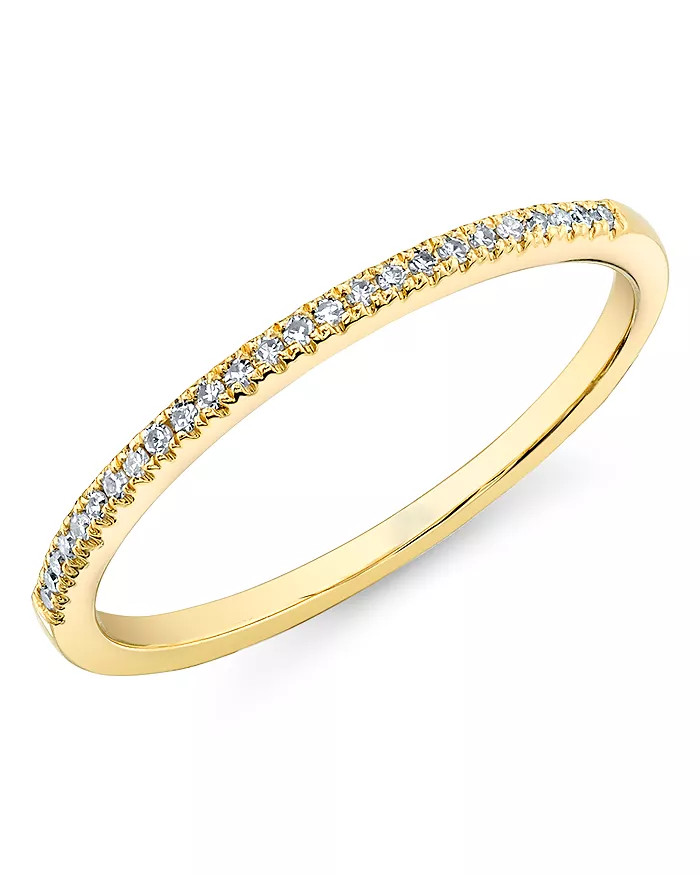 14K Yellow Gold Kate Diamond Stacking Band | Bloomingdale's (US)