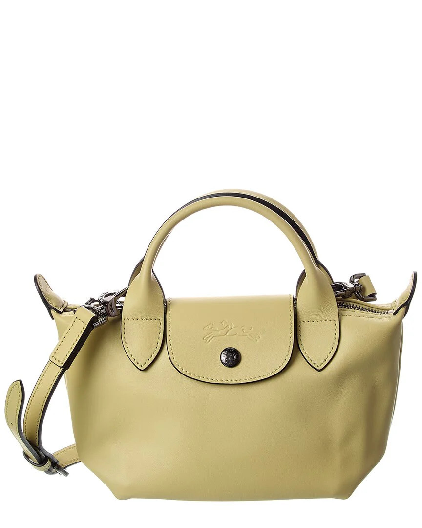 Longchamp Le Pliage Xtra Leather Mini Satchel | Shop Simon