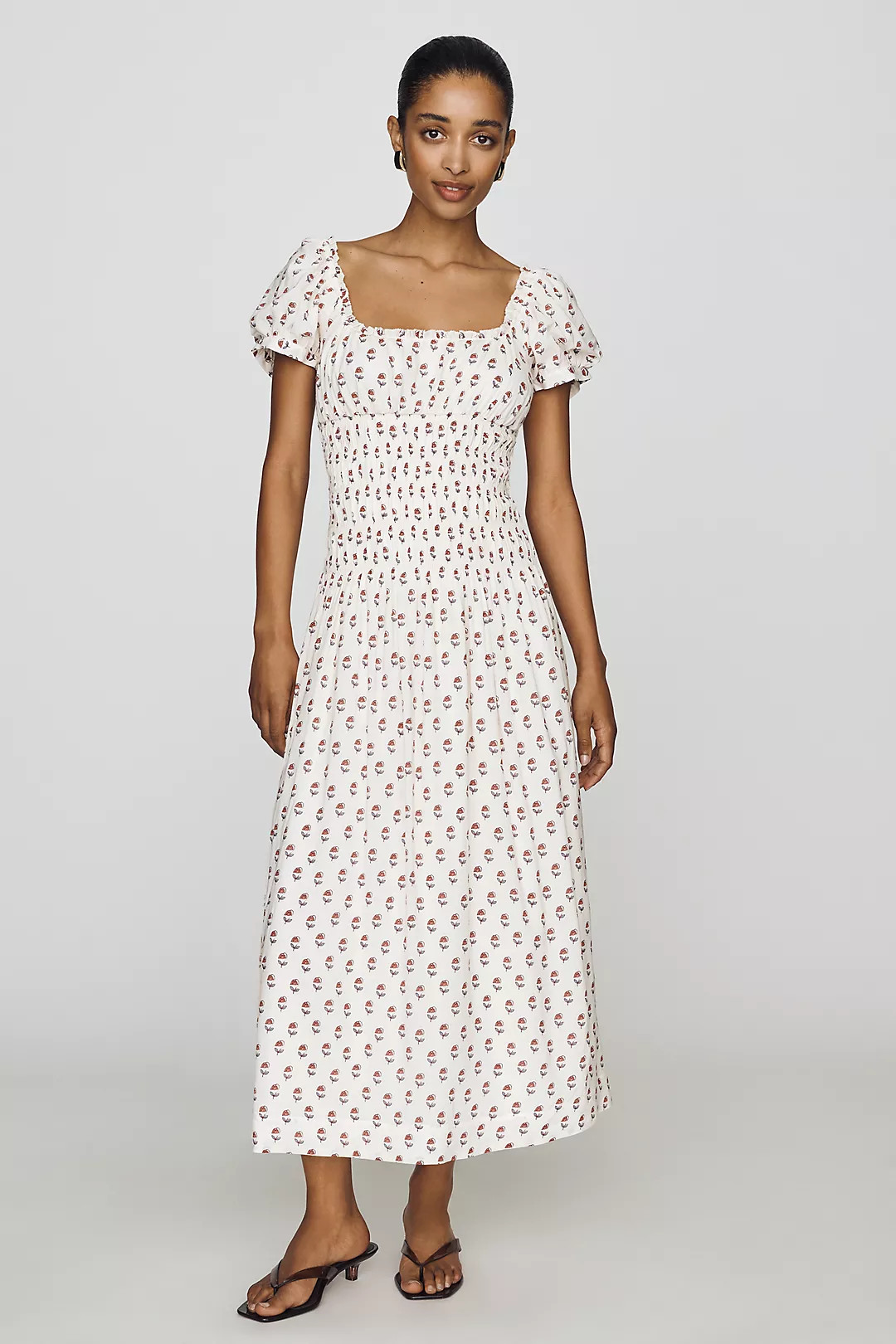 Reformation Riva Midi Dress | Anthropologie (US)
