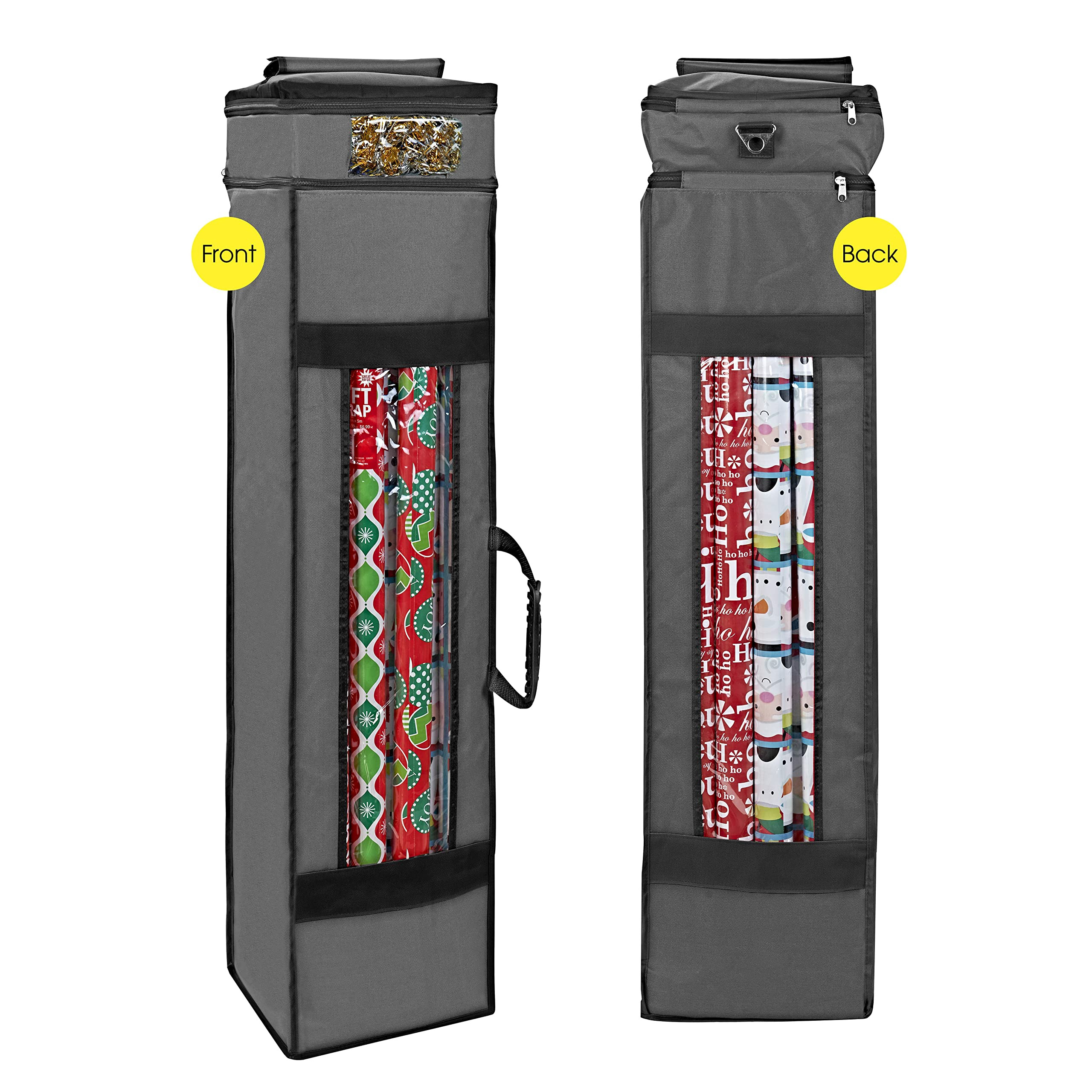 ProPik Wrapping Paper Storage Bag with Pocket and Handles Including Hanging Loop Heavy Duty Mater... | Amazon (US)