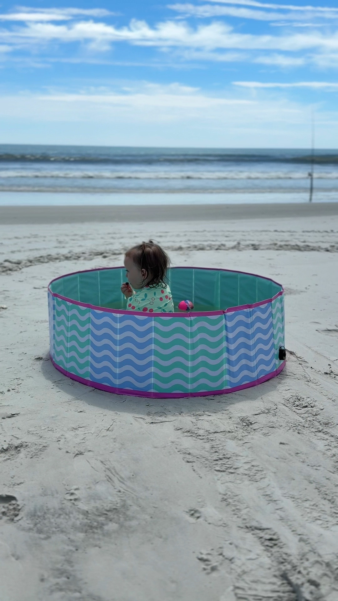Beach hack for toddlers/babies!! 

#LTKBaby #LTKKids #LTKFamily