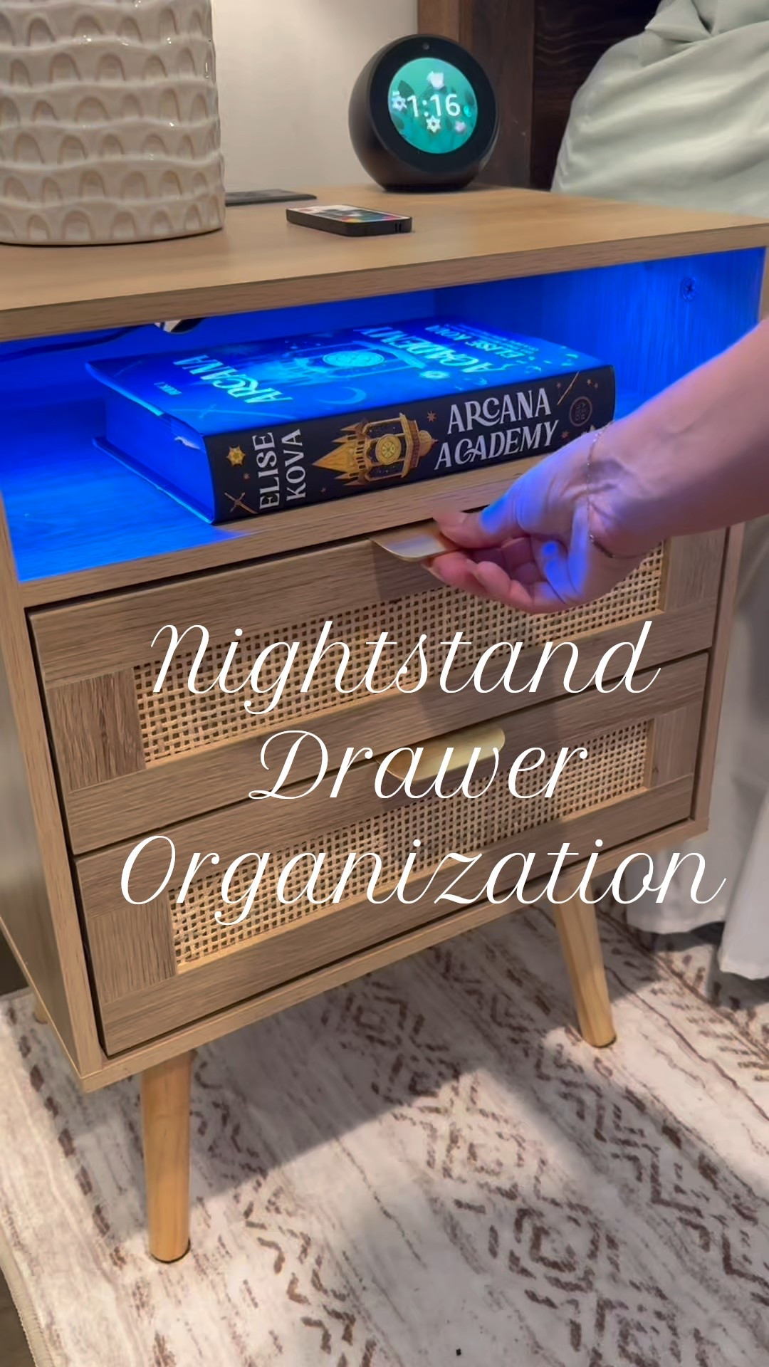 ✨ Nightstand Drawer Refresh ✨
Keeping my nightstand organized makes winding down so much easier! Instead of a cluttered mess, I’ve created little zones for all the essentials:

✔️ Clear acrylic drawer organizers – perfect for separating items
✔️ Everyday must-haves like Advil, lip balm, and breath drops
✔️ Mints + water bottle for a fresh night routine
✔️ Current read tucked neatly beside it all

It’s the perfect balance of functional + cozy vibes 💤.

📌 Shop my nightstand organization finds + drawer must-haves below to give your bedside a quick reset!

#NightstandOrganization #DrawerRefresh #HomeOrganization #LTKHome #OrganizationHacks


#LTKFindsUnder50 #LTKFindsUnder100 #LTKHome