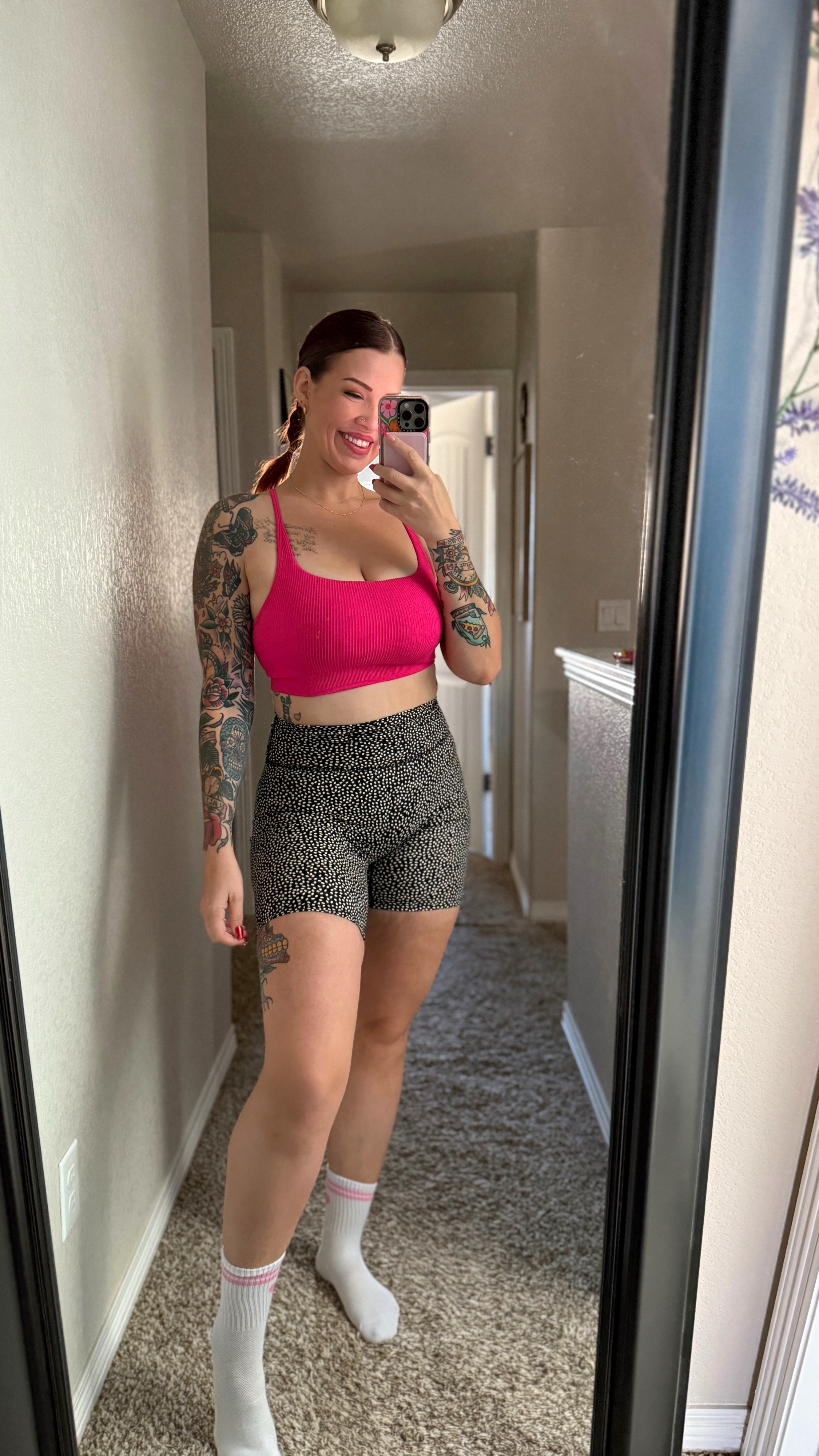 As a gym girlie who loves shorts, but just likes them to fit a little longer 😚 I’ve tried so many brands… but this one is my fave 😍 I’m 5’7” and these fit PERFECTLY in length. Not too long, not too short 👌🏻 they also feel like the perfect buff bunny dupe (great quality and colors/designs but a fraction of the price). I would just recommend sizing up (I’m wearing a XL)

#LTKActive #LTKSeasonal #LTKMidsize