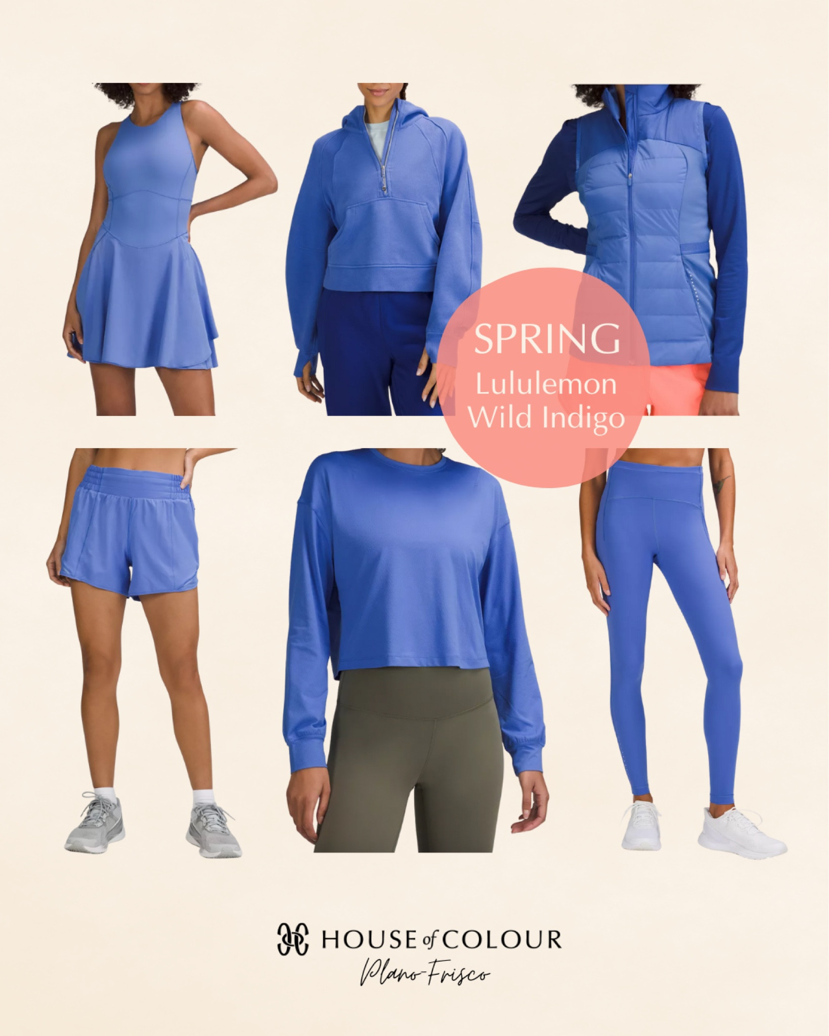 Spring’s “Bright Blue” can be tough to find sometimes. Our aqua’s and turquoise’s tend to be in stores more often, and while I love those as well, when I sorted this “Wild Indigo” at Lululemon, I knew I need to scoop it up while I can!

Anything in this shade will be a winner, but these are my personal faves. 

#houseofcolour #spring #hocspring 

#LTKfamily #LTKfit #LTKSeasonal