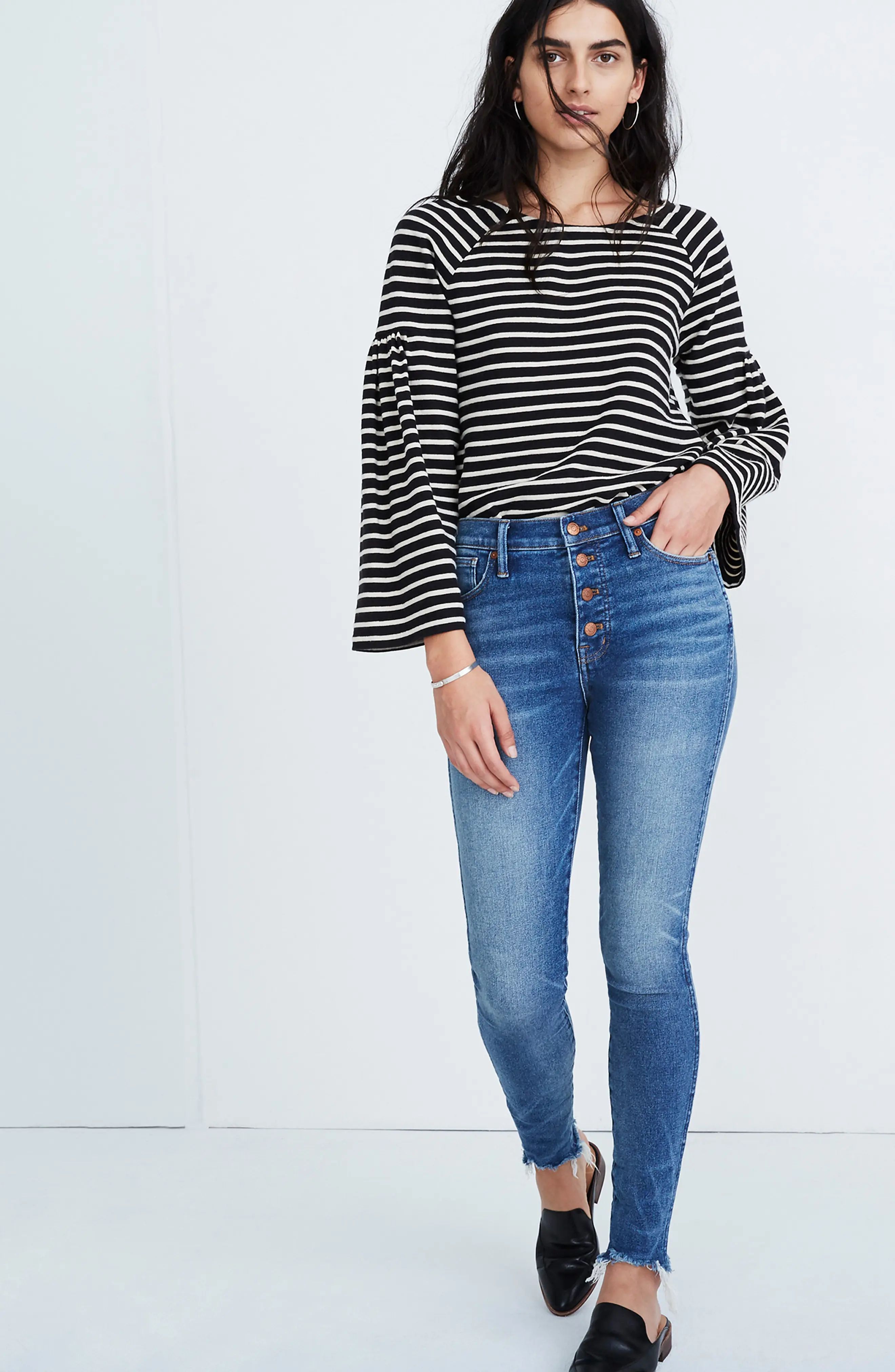 Women's Madewell 10-Inch High Waist Skinny Jeans | Nordstrom