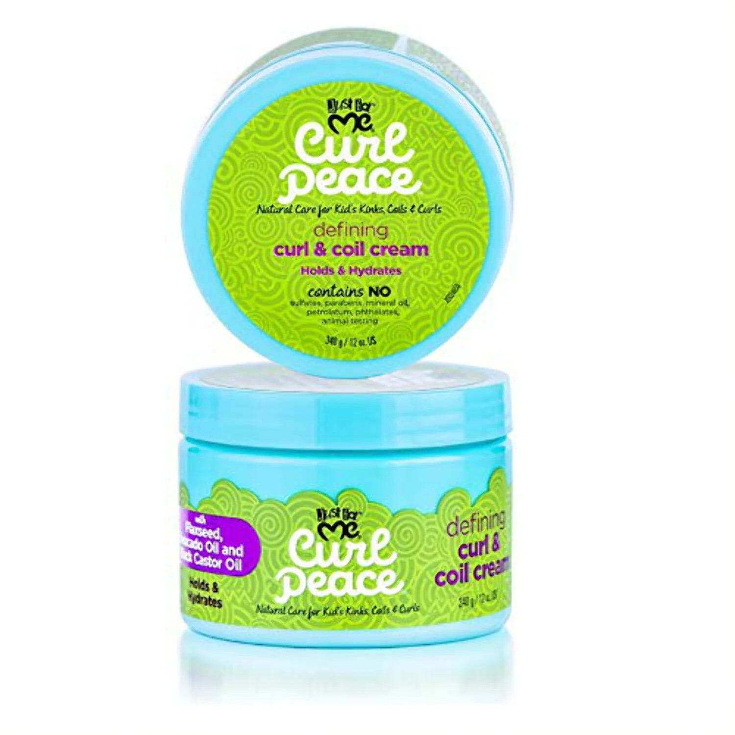 Just For Me Curl Peace Defining Curl  Coil Cream - 12 oz | Walmart (US)