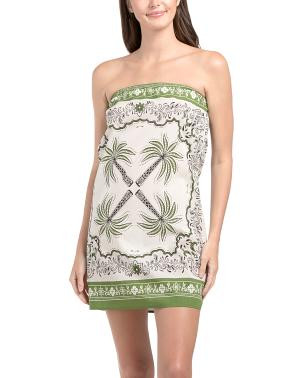 Marfa Cover-up Mini Dress With Removable Straps | TJ Maxx