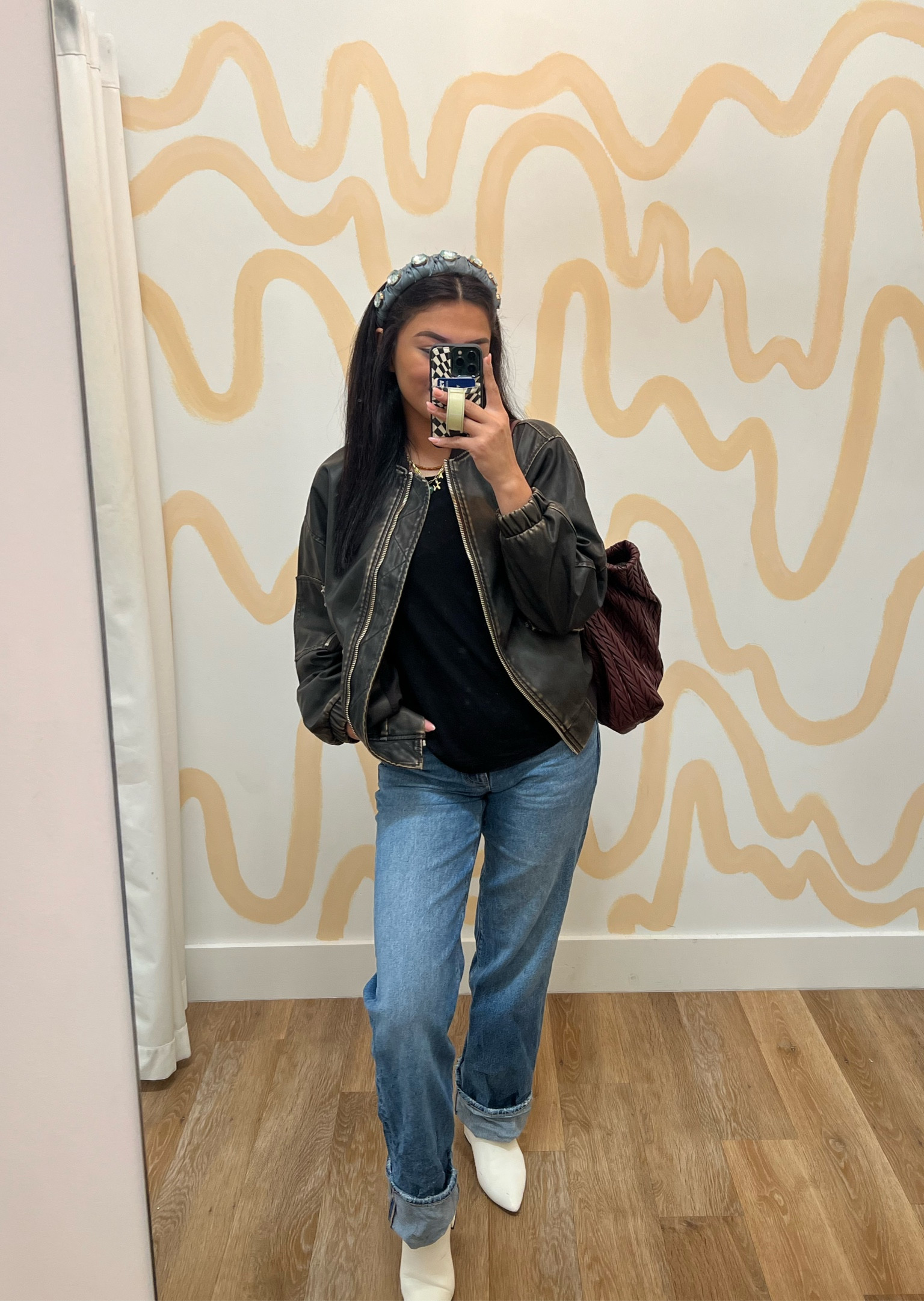 My highly requested bomber, lightweight/ not heavy or bulky! I get so much wear out of it! 

#LTKMidsize #LTKFindsUnder100 #LTKStyleTip