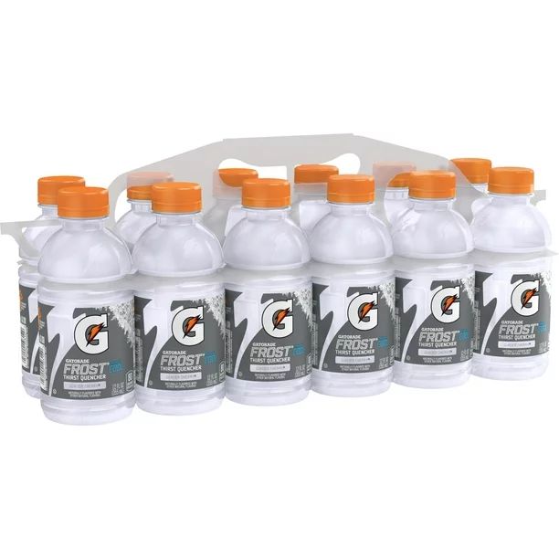 (12 Bottles) Gatorade Frost Thirst Quencher Sports Drink, Glacier Cherry, 12 fl oz - Walmart.com | Walmart (US)