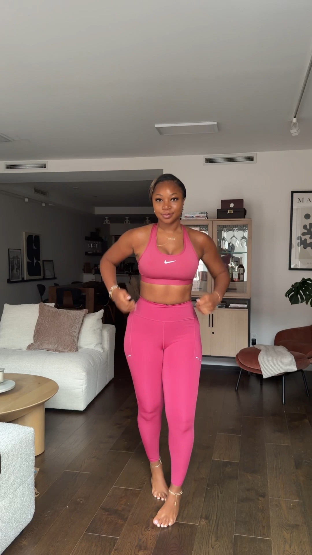 Medium tops and large bottoms! 

#LTKvlog #LTKActive #LTKmorningroutine