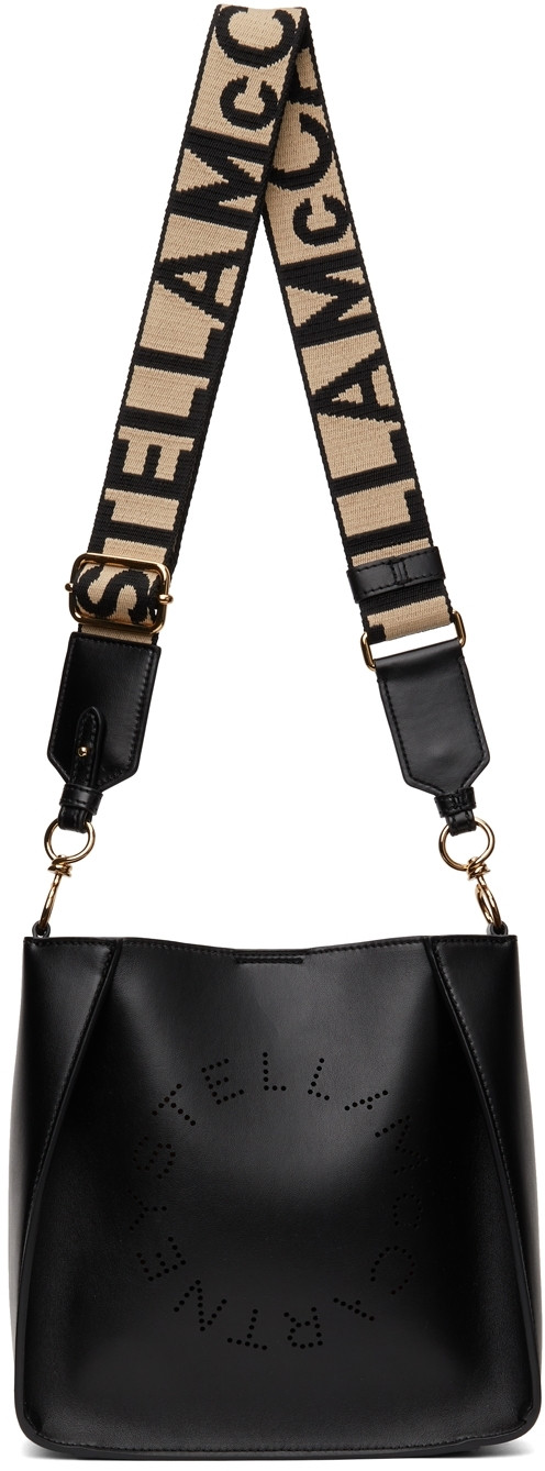 Black Mini Logo Shoulder Bag | SSENSE