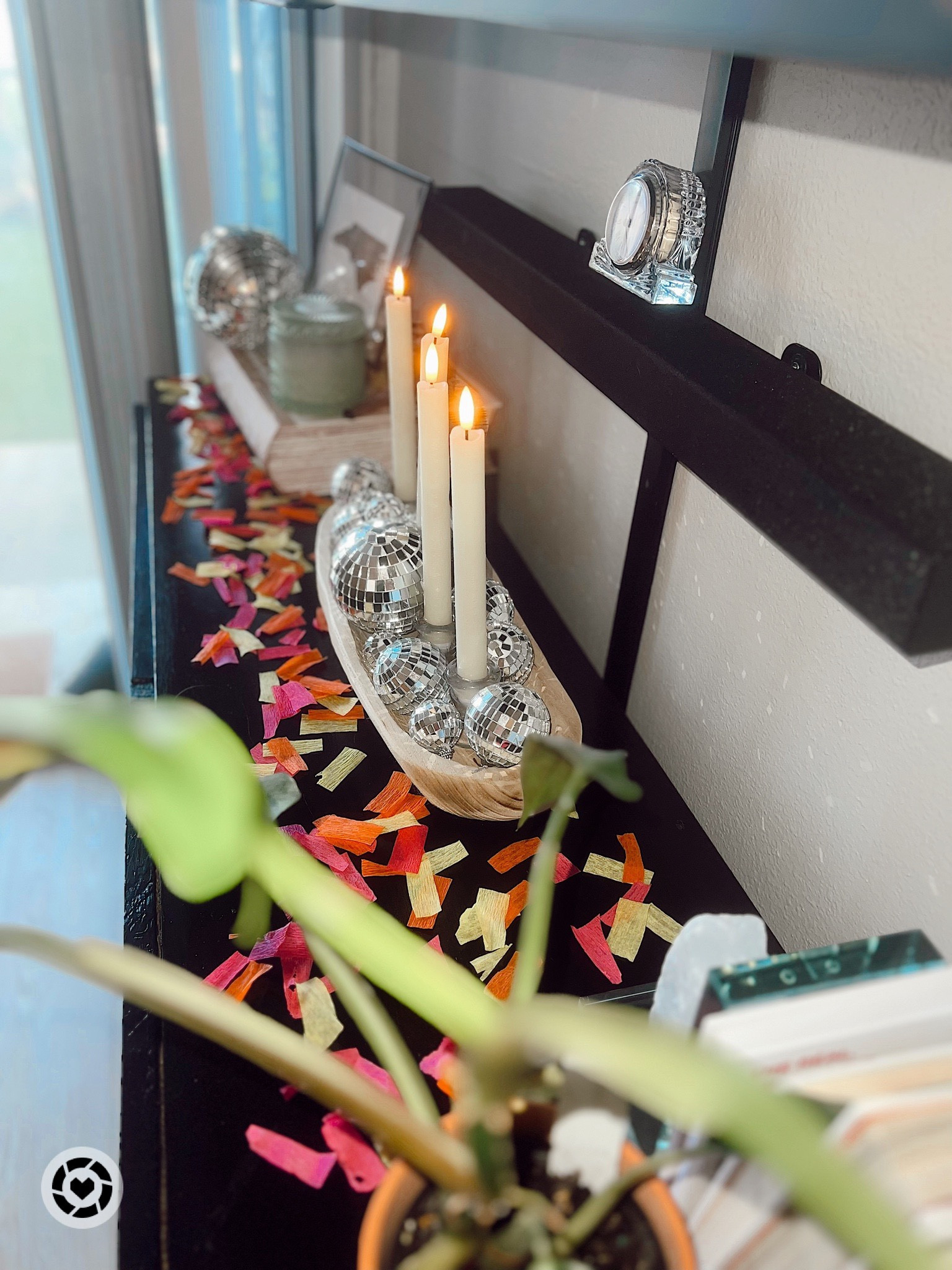 Details in the decor 🪩🩷🧡

#LTKhome #LTKSeasonal #LTKstyletip