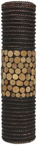 Hosley's Natural Cylinder Tall Floor Vase 20" High. Ideal Gift for Weddings, Home, Nautical Party... | Amazon (US)