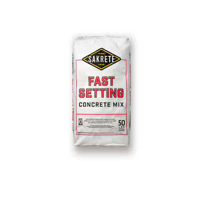 Sakrete  50-lb Fast Setting Concrete Mix | Lowe's